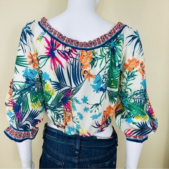 Flying Tomato Top S  Off Shoulder Crop NWT - Picture 4 of 8